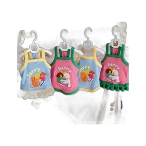 Printed Summer Pet Dress for Small Dogs and Cats