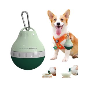 Collapsible Dog Water Bottle with Bowl