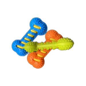TPR Squeaky Bone Chew Toy for Dogs