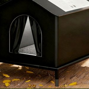 Collapsible Cat House for Indoor Use product image 2 - CZG Pet Store