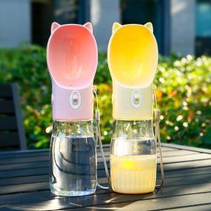 Portable Pet Water Bottle for Walks and Travel product image 2 - CZG Pet Store