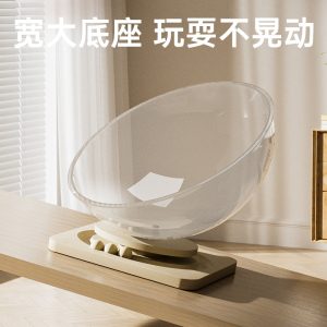 Acrylic Cat Pod Bed with Rocking Base product image 2 - CZG Pet Store